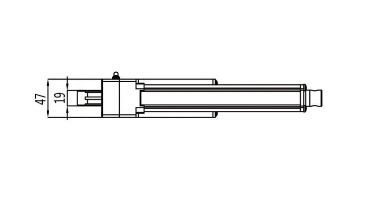 Remote Control 24V 45dB Low Noise Electric Automatic Linear Actuator for Furniture Project