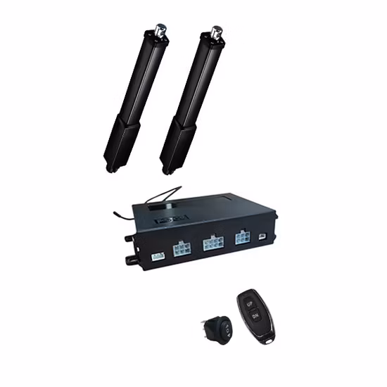 2개의 홀 효과 선형 액추에이터, 동기화된 안전 제어